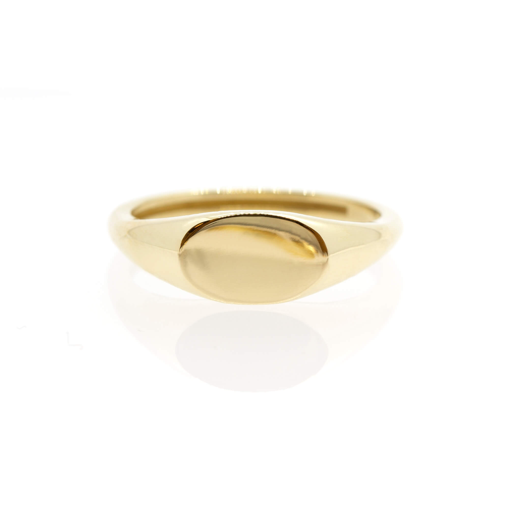 טבעת זהב חותם "גלוריה"